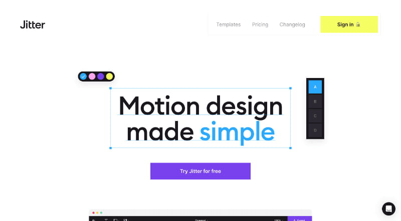 Enhanced Motion Design: Jitter