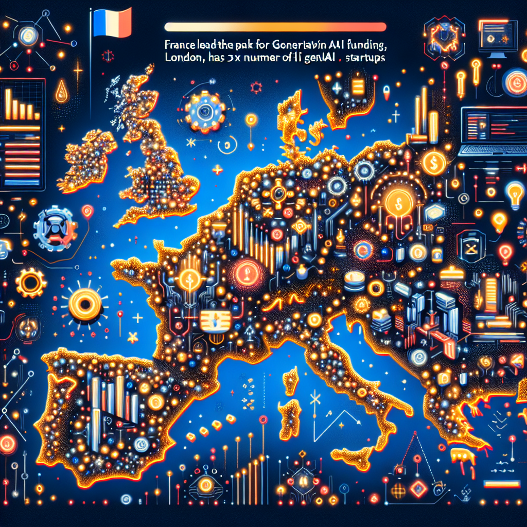 France Dominates Generative AI Funding in Europe, London Boasts Thrice the Startups