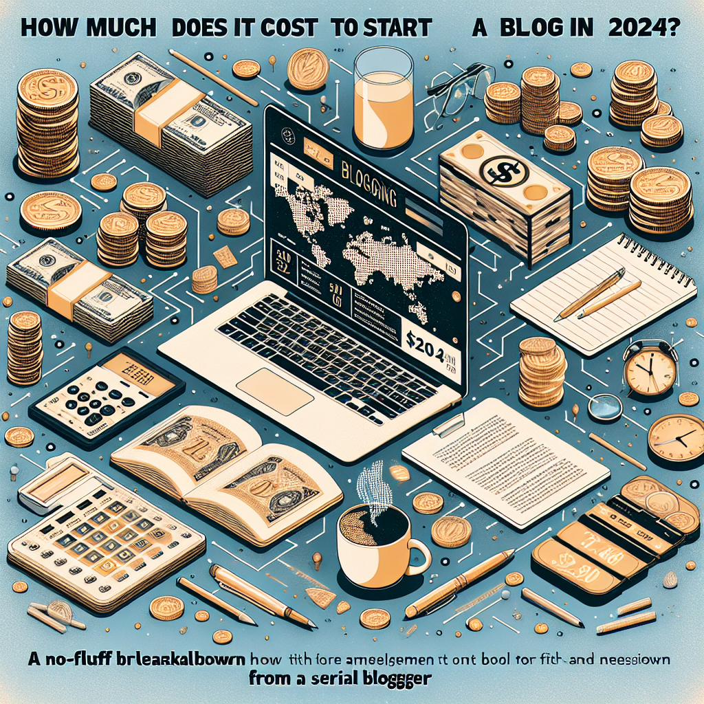 How Much Does It Cost to Start a Blog in 2024? (A No-Fluff Breakdown From a Serial Blogger)