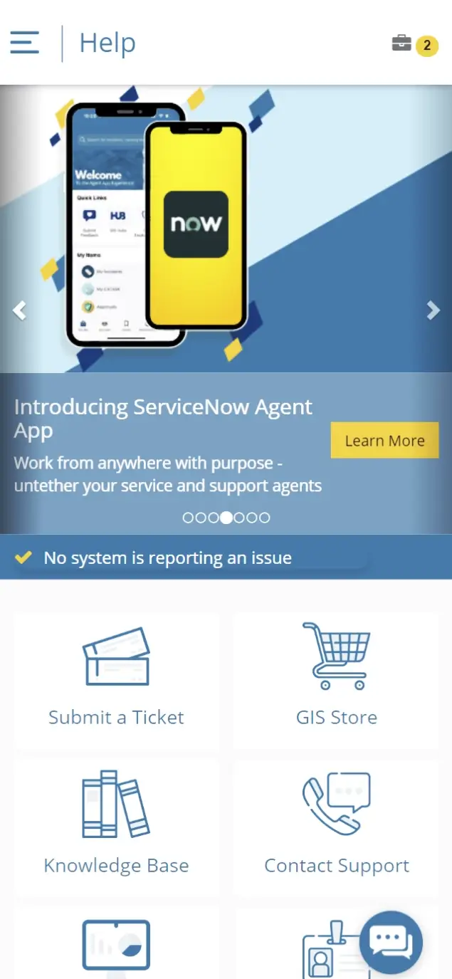 ServiceNow Mobile