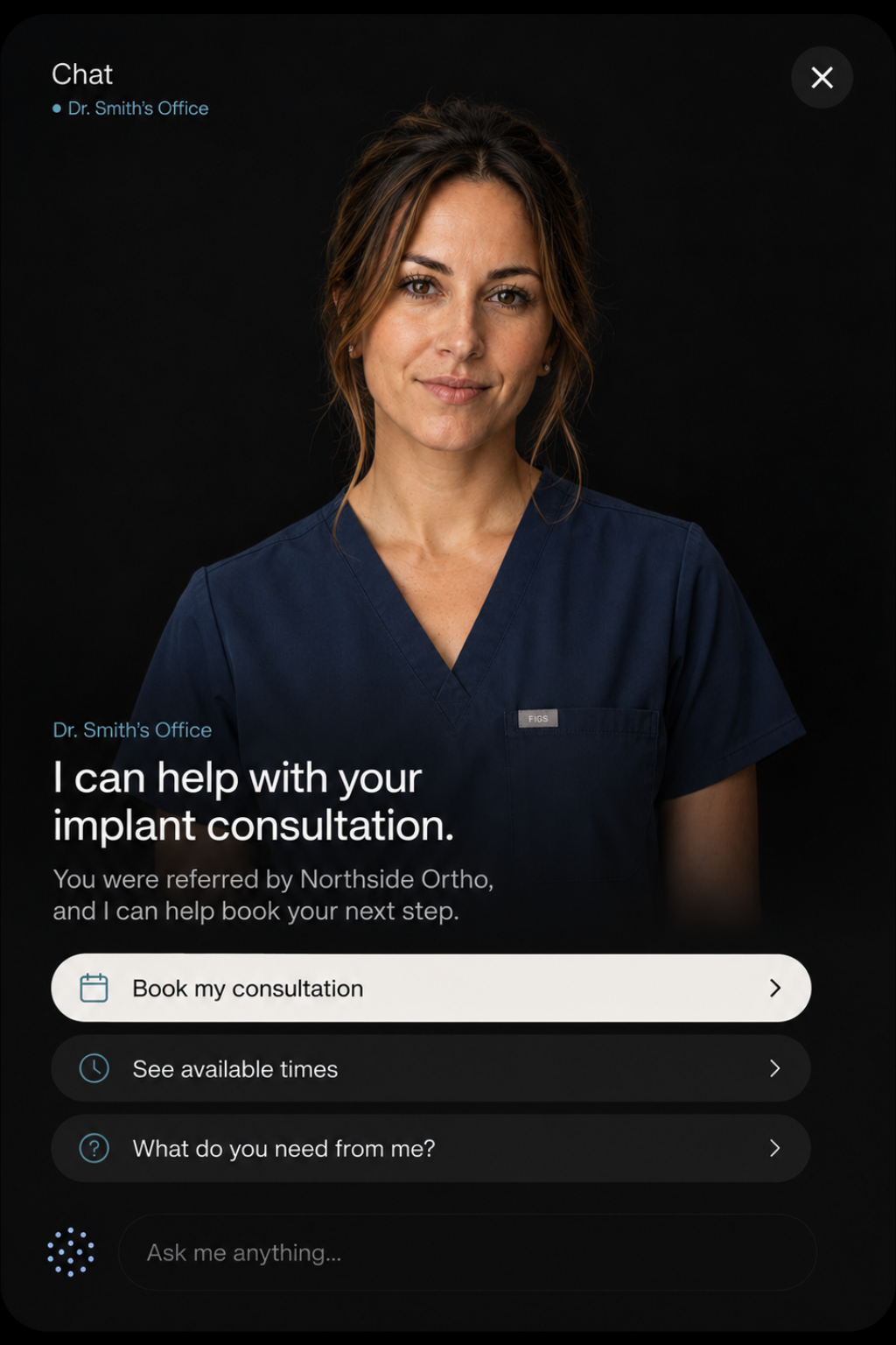 AI Front Desk — voice & chat